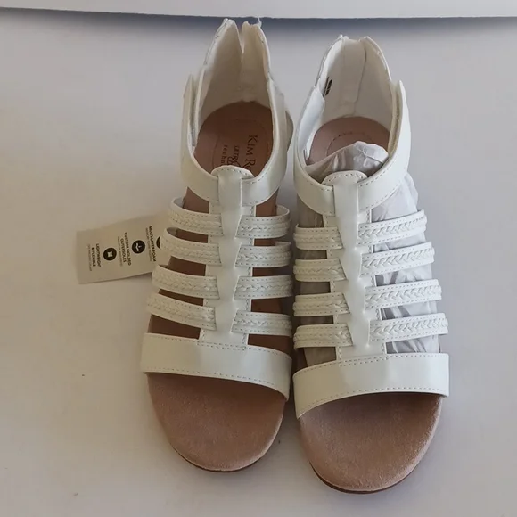 Kim Rodgers White Cresta ultra comfort sandals - Picture 4 of 13